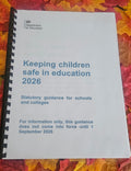 Printed Keeping Children Safe in Education (KCSIE) Handbook | Bound Edition with Free Statutory Updates Summary Sheet & Free Shipping