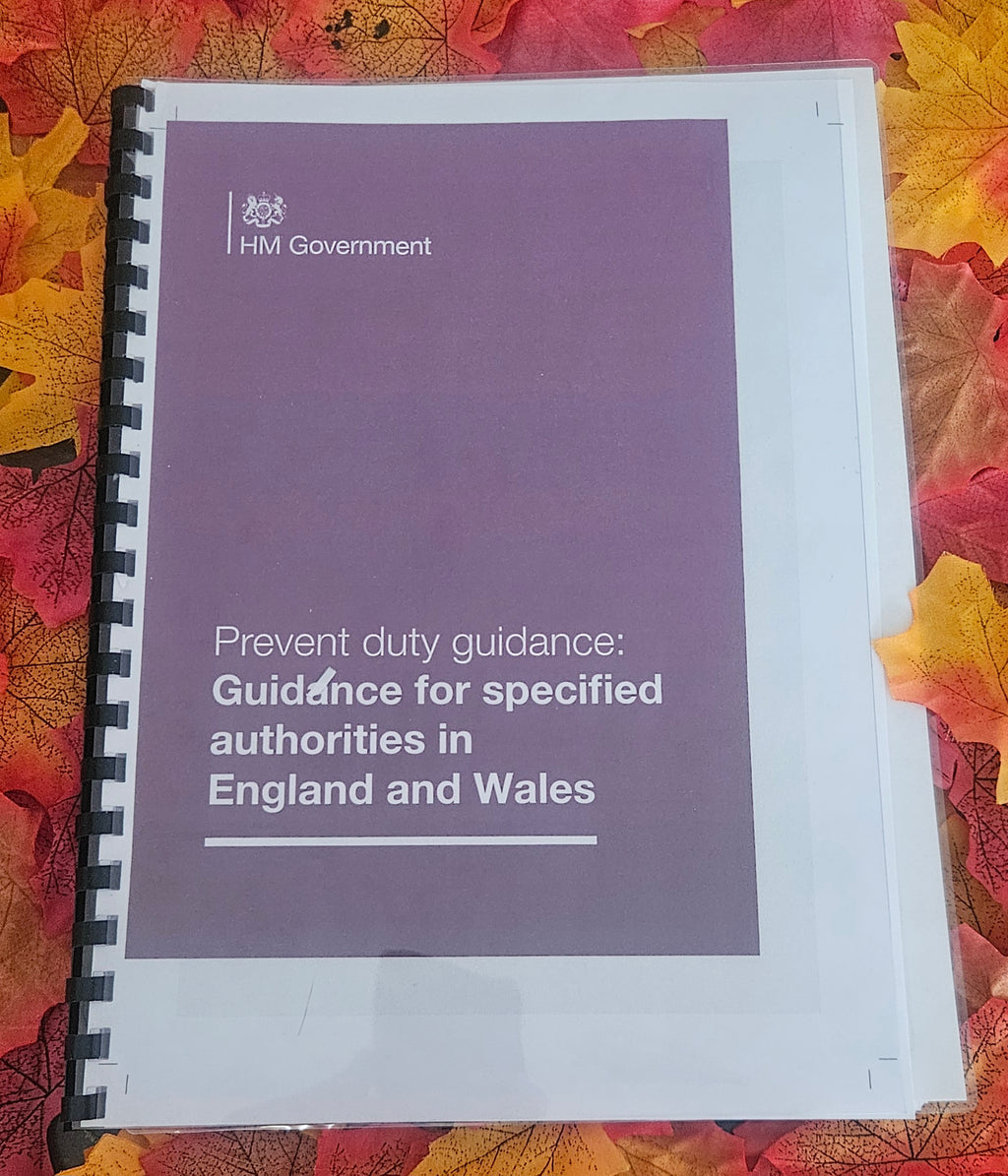 Printed Prevent Duty Guidance Handbook | Bound Edition with Free UK Delivery