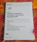 Printed Education Inspection Framework (EIF) Handbook | Bound Edition with Free UK Shipping