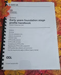Printed Early Years Foundation Stage (EYFS) Profile Handbook | Bound Physical Edition with Free UK Delivery